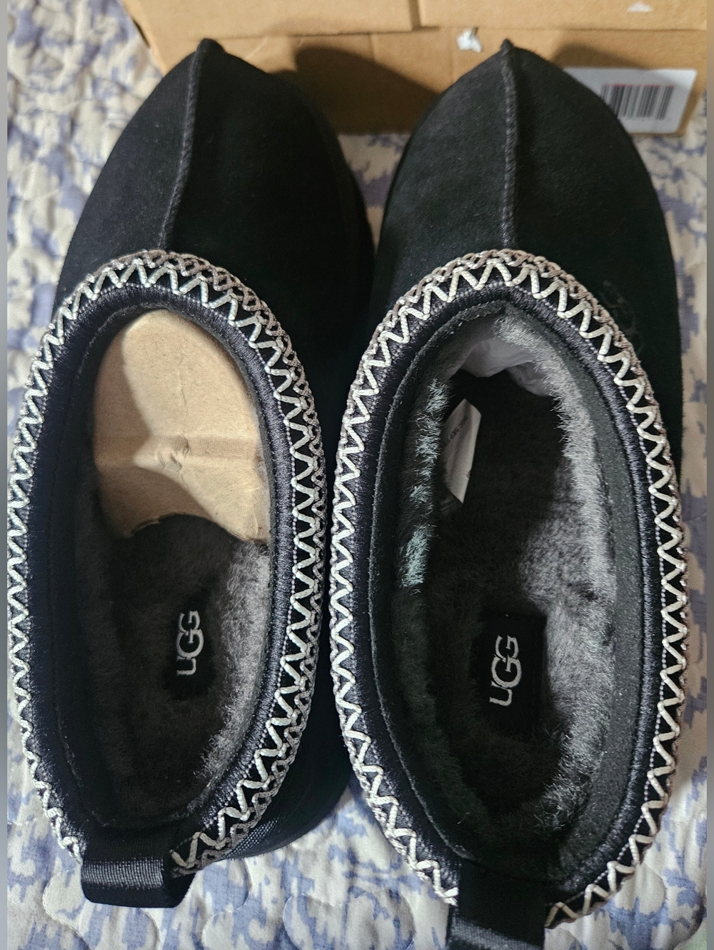UGG Women's Tazz II Black Slip-On Shoes